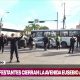 Manifestantes siguen bloqueando calles y rutas en el país. Foto: Captura de pantalla.