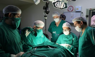 La intervención se realizó en el Hospital de Clínicas. Foto: Gentileza.