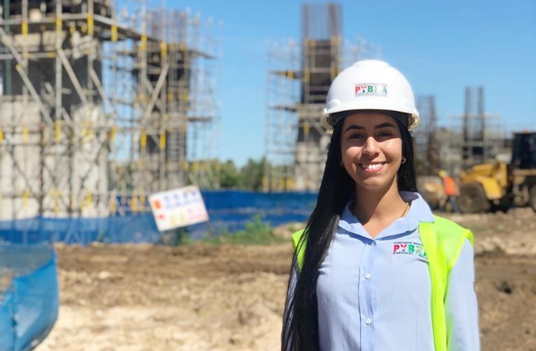 Luciane Orrego Ruíz, ingeniera civil. Foto: MOPC.