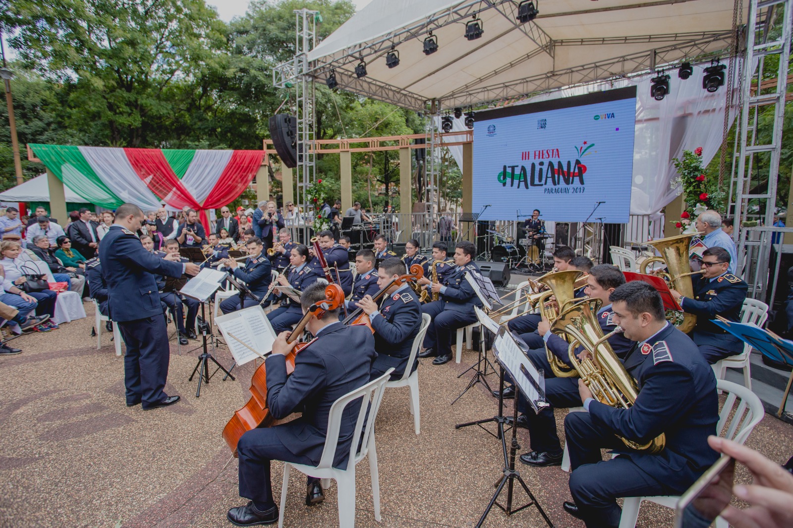 Fiesta de la República Italiana. Foto: Gentileza.