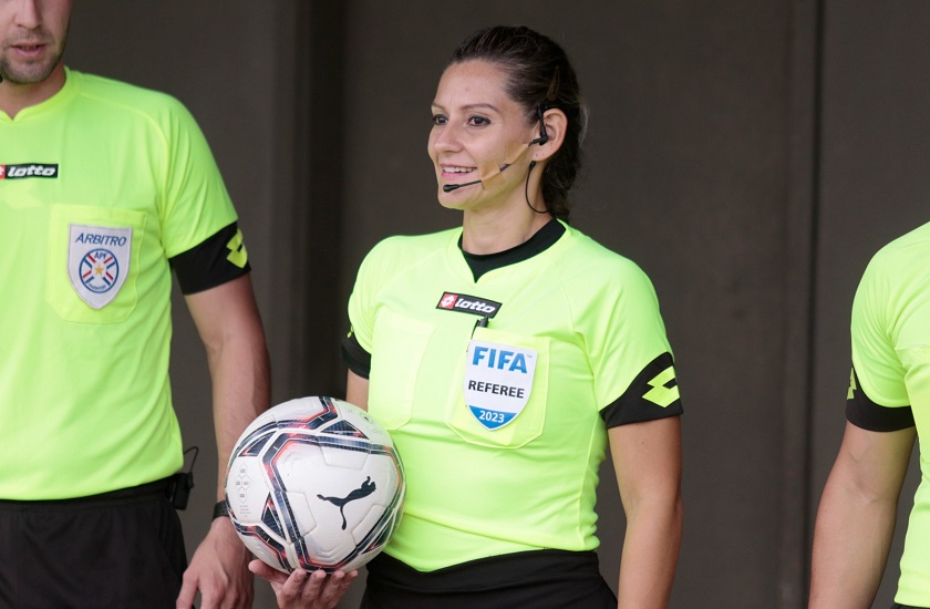 Zulma Quiñónez. Foto: @APFfutbolFEM.