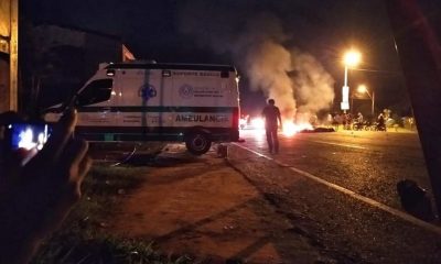 Salud lamentó el ataque a ambulancia en varias zonas del país. Foto: MSPyBS