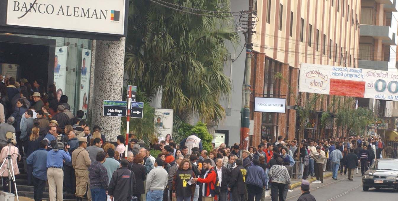 Banco Alemán. Foto: Gentileza.