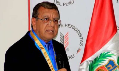 Ricardo Burgos, decano del Colegio de Periodistas. Foto: El Expreso.com