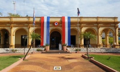 Fachada de la gobernación de Concepción. Foto: Gentileza.