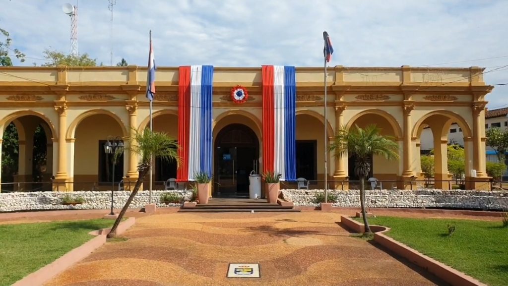 Fachada de la gobernación de Concepción. Foto: Gentileza.