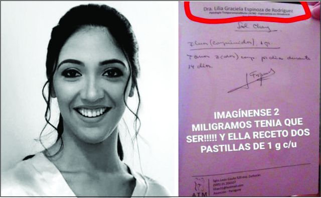 Caso Sol Chávez involucra a la odontóloga y a la farmacéutica. Foto: Gentileza.