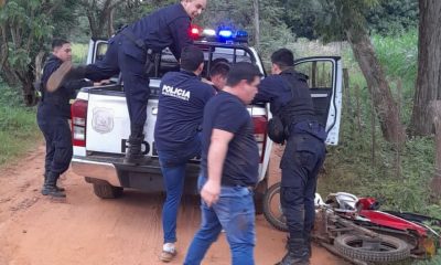 Agentes de la Policía Nacional lograron aprehender a un joven de 16, quien sería autor del crimen de la docente. Foto: Policía Nacional.