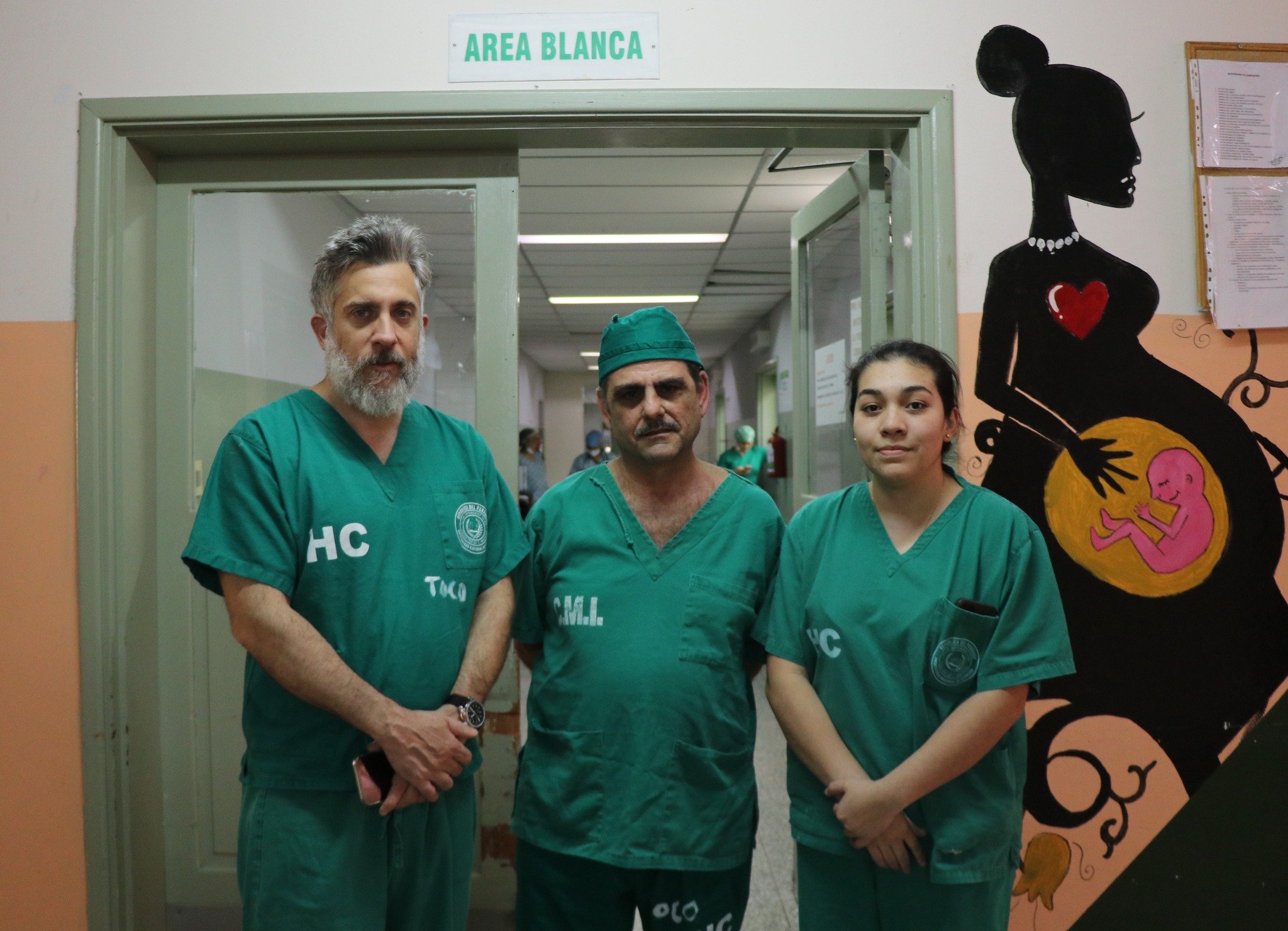 Equipo de médicos. Foto: FCM UNA.