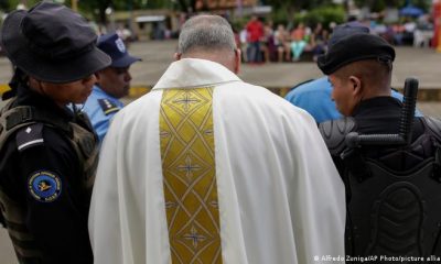 La Iglesia católica de Nicaragua ha sufrido asedio, cárcel y exilio desde la rebelión social contra Daniel Ortega en 2018. Foto: DW.