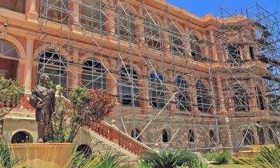 Restauración del Palacio de Gobierno. Foto: Primera Dama.