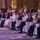 El presidente Mario Abdo Benítez durante el acto de apertura Foro Económico de Qatar. Foto Gentileza.