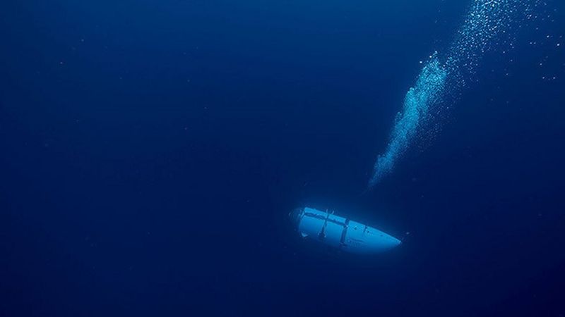 Titán, submarinp. Foto: BBC Mundo.