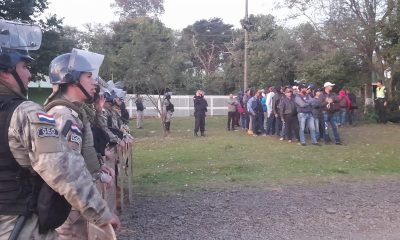 Detuvieron a varias personas con armas. Foto: Monumental 1080 AM.