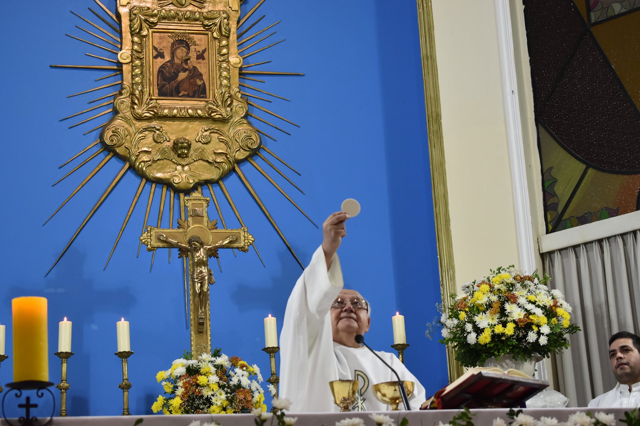 Celebración a Nuestra Señora del Perpetuo Socorro. Foto: Gentileza.