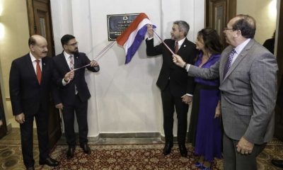 Hace una semana el mandatario inauguró mejoras al edificio Villa Rosalba de Comando en Jefe. Foto: Gentileza.