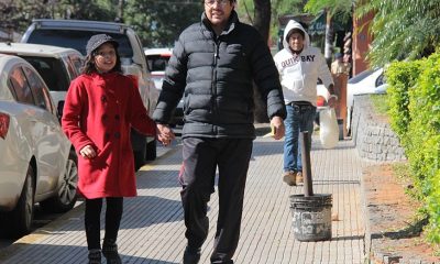 Día frío. Foto: Ministerio de Salud.