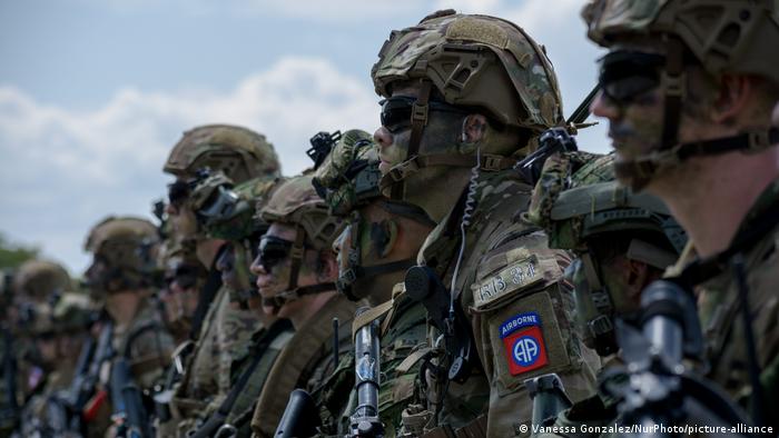 Militares de Estados Unidos. Foto: DW.