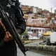 Policías en Caracas, Venezuela. Foto: DW.