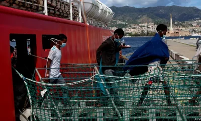 Migrantes en el Mediterráneo. Foto: Archivo. DW.