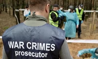 Recolección de evidencias sobre tortura y crímenes de lesa humanidad por parte Rusia y Ucrania durante la guerra. Foto: DW.