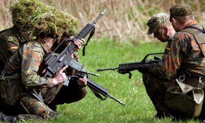 Militares alemanes. Foto: DW.