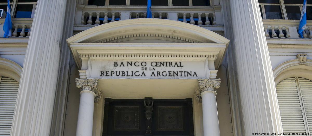 Banco Central de Argentina en Buenos Aires. Foto: DW.