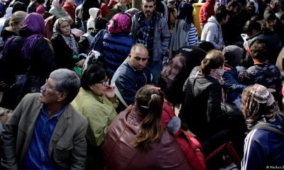 Personas refugiadas en Alemania, en 2015. Foto: DW.