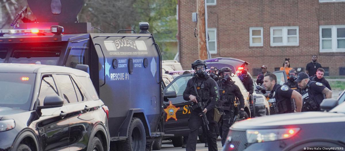 Tiroteo en Ohio. Foto:DW.