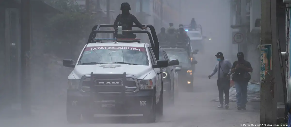 Policía de México. Foto: DW.