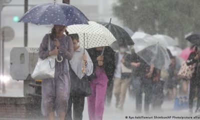 Las fuertes lluvias y las rachas de viento podrían causar inundaciones, corrimientos de tierra y accidentes relacionados. Foto: DW.