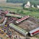 Triple choque de trenes en el este de la India. Foto: DW.