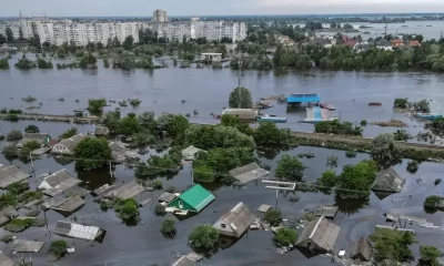 Inundaciones en Ucrania. Foto: DW.