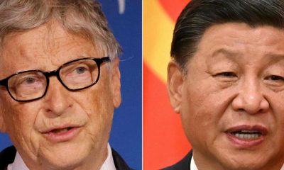 Bill Gates y Xi Jinping. Foto: DW.