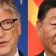 Bill Gates y Xi Jinping. Foto: DW.