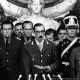 El dictador argentino Gral. Jorge Rafael Videla, centro, jura como presidente en la Casa de Gobierno en Buenos Aires, Argentina. Con un mundo dividido por la Guerra Fría, las dictaduras de Sudamérica acordaron en 1975 intercambiar información sobre opositores para perseguirlos y eliminarlos. (24.04.1976). Foto: DW.