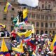 Protestas en Colombia. Foto: DW.