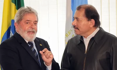 Lula da Silva y Daniel Ortega. Foto:DW.