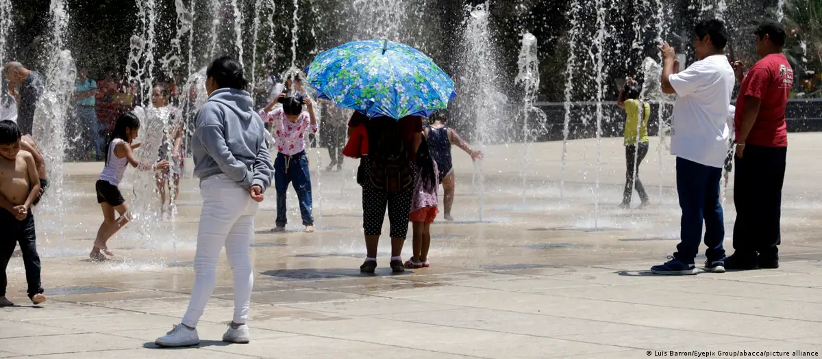 Calor extremo en México. Foto: DW.