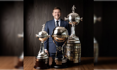 Alejandro Domínguez, presidente de la Conmebol. Foto: conmebol.com.