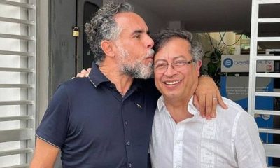 Armando Benedetti y Gustavo Petro. Foto: Infobae.