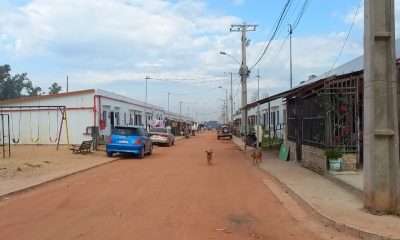 Barrio Temporal Bañado Tacumbú. Foto: MOPC.