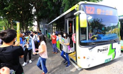 Buses eléctricos. Foto: Gentileza.