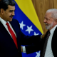 Nicolás Maduro, presidente de Venezuela y Lula da Silva, presidente del Brasil. Foto: Infobae.