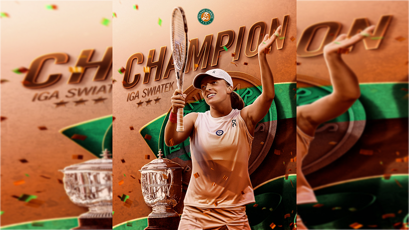 Imagen: @rolandgarros.