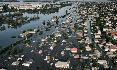 Kiev detalló que las inundaciones dejaron cinco muertos en Jersón y uno en Mikolaiv. Foto: DW.