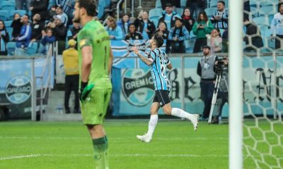 Villasanti registra dos goles en esta temporada. El primero marcó en el Clásico ante Inter. Foto: Vinicius Saraiva Da Rosa/Photo Premium/Gazeta Press.