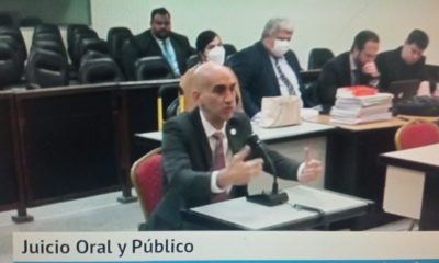 Julio Mazzoleni declara como testigo. Foto: Captura.