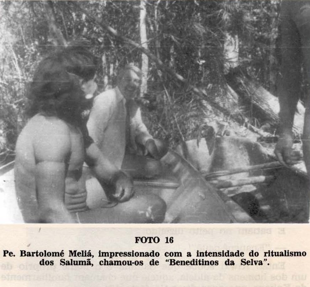 Melià en el Mato Grosso. Publicación de Biblioteca Digital Curt Nimuendajú - Coleção Nicolai