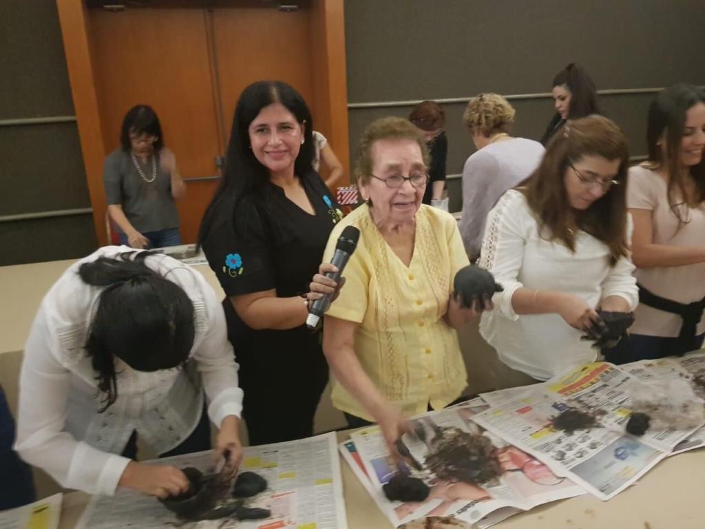 María Gloria Benítez Ortiz se destaca por su destreza con el taller "Alma de Barro". Foto: gentileza.